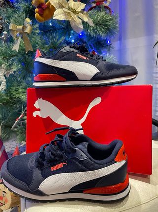 Zapatillas Puma Talla 36 Azul Naranja