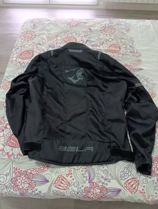 Chaqueta Moto Verano Bela Negra XXL