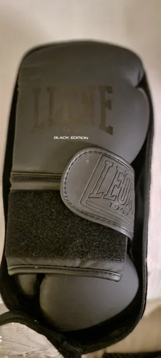 Guantes de boxeo Leone 1947 Black Edition