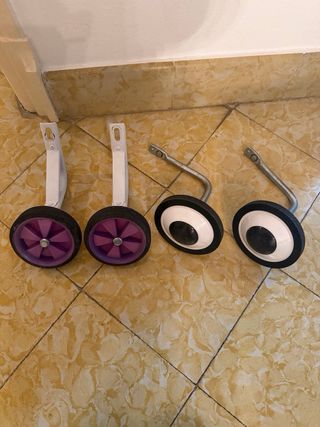 Ruedines para bicicleta infantiles