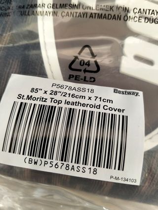 Cubierta para Lay-Z-SPA St.Moritz Top 216x71 cm