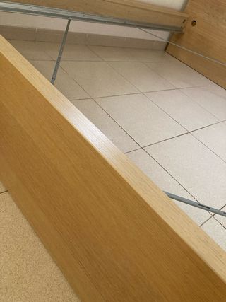 Cama MALM 180 cm con 4 cajones