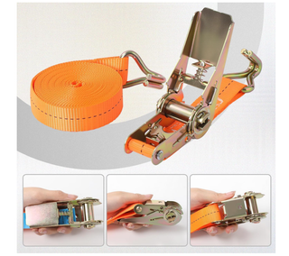 4 Cinghie Cricchetto 1000kg + Cinghia