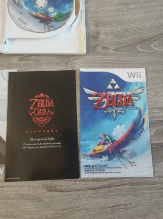 Zelda Skyward Sword Wii Edición Orquesta