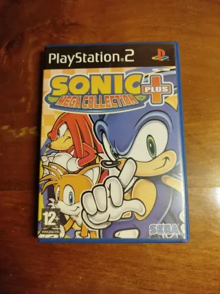 Caja de Sonic Mega Collection Plus PS2