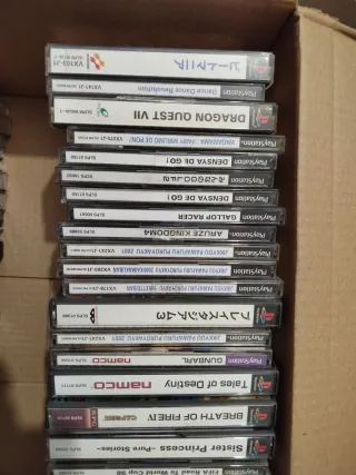 Lote 60 Videojuegos PS1 Liquidación
