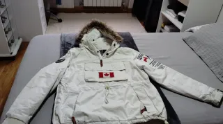 Cazadora Canguro Blanca