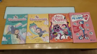 Lote 4 libros infantiles