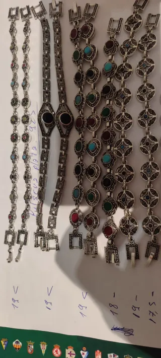 Pulseras Plata 925 15e cada una