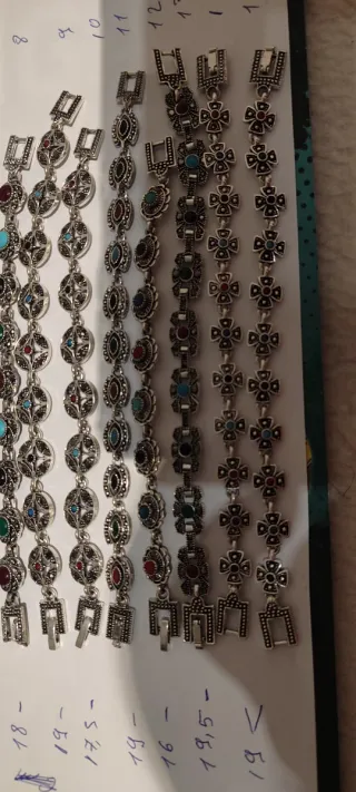 Pulseras Plata 925 15e cada una