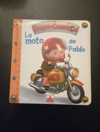 Puzzle y libro infantil La moto de Pablo