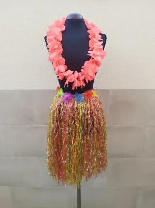 Disfraz Hawaiano. Precio por todo.