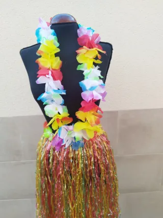 Disfraz Hawaiano. Precio por todo.