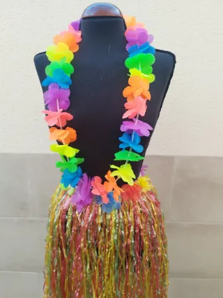 Disfraz Hawaiano. Precio por todo.