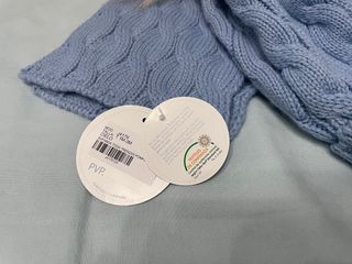 Bufanda y Gorro Juliana Trenzado Pelo Natural