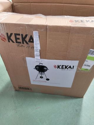 Kekai Barbacoa de Carbón Portátil con Ruedas