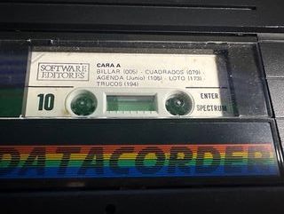 Enter Spectrum - Cassette Juegos y Utilidades