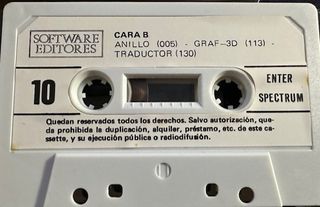 Enter Spectrum - Cassette Juegos y Utilidades