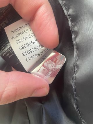 Casaco The North Face Preto e Branco Tamanho M