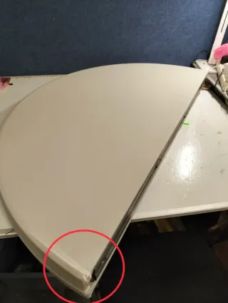 Gardiun Mesa picnic plegable resina 122x74cm