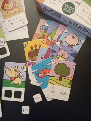 Juego educativo Las Sílabas Diset