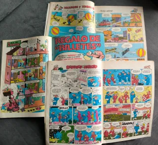 ​Lote 10 Tebeos Mortadelo y Filemón