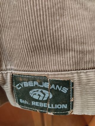 Cazadora de pana, forro de borrego clásica/Vintage