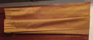 Cortinones Raso Tupido Color Oro Viejo