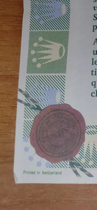 Certificado de Garantía Rolex Chronomètre