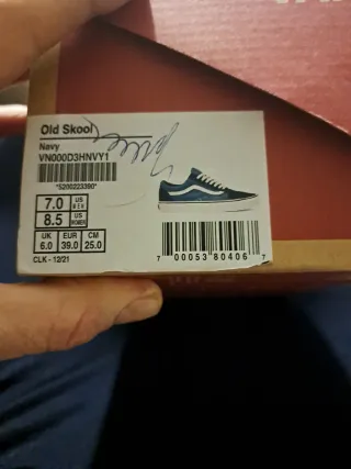 Vans Old Skool Navy Talla 39