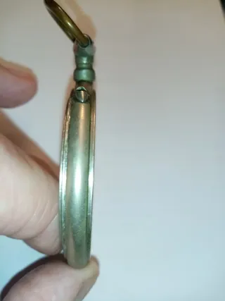 Caja Reloj Bolsillo Plata