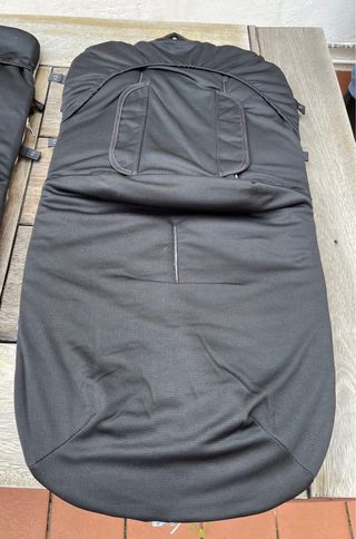 Saco invierno cochecito bebé blanco a estrenar.