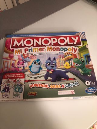 Mi Primer Monopoly Junior Hasbro