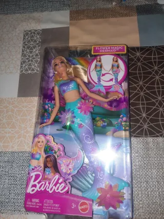 Barbie Flower Magic Mermaid Muñeca Nueva