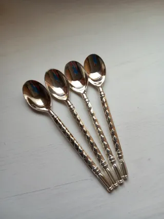 Set 6 platos y vaso té turco