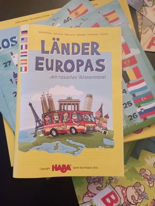 Los Países de Europa - Juego de mesa HABA