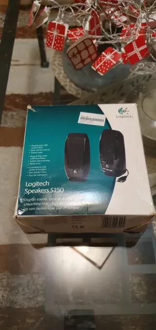 Altavoces Logitech USB Negros