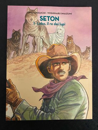 Seton labo il re dei lupi jiro taniguchi manga ita