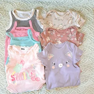 Conjunto ropa bebés niñas 25 prendas 6 - 9 meses