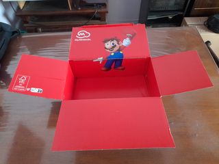 [GRATIS] Caja Grande Nintendo Super Mario Original