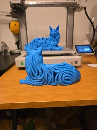 Figura Maine Coon Impresión 3D