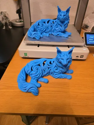 Figura Maine Coon Impresión 3D
