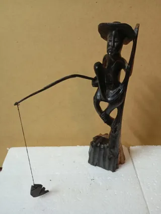 Figura Pescador tradicional Sri Lanka