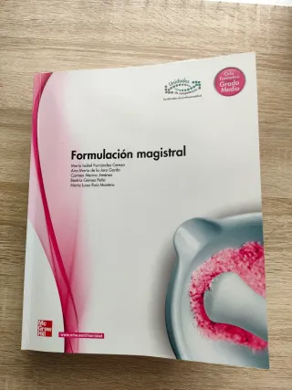 Formulacion magistral. GM