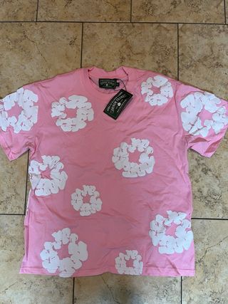 Denim Tears T-shirt Rosa