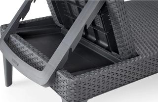 Keter Jaipur Tumbona de Jardín plegable Exterior