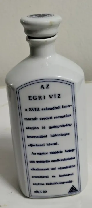 Botella de porcelana Alföldi