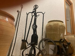 Lote 15 enseres rústicos: Ver fotos y listado.