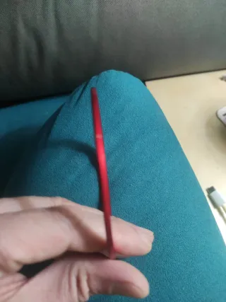 Aro embellecedor rojo para volante audi