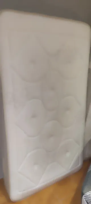 Somier metálico con láminas de madera 190x110